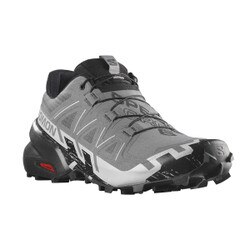 Salomon Speedcross 6 Trail Running Shoe Men's in Quiet Shade Black Pearl Blue